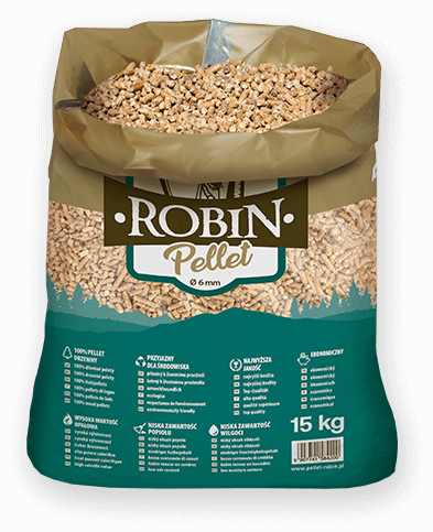 worek pelletu opałowego Robin do kupienia w Mordach lub sklepie internetowym